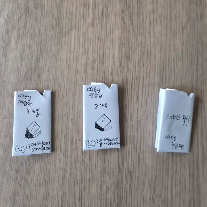 [BUNJANG] Pokemon Stickers Handmade Random Pack / 포켓몬 띠부실 수제 랜덤팩