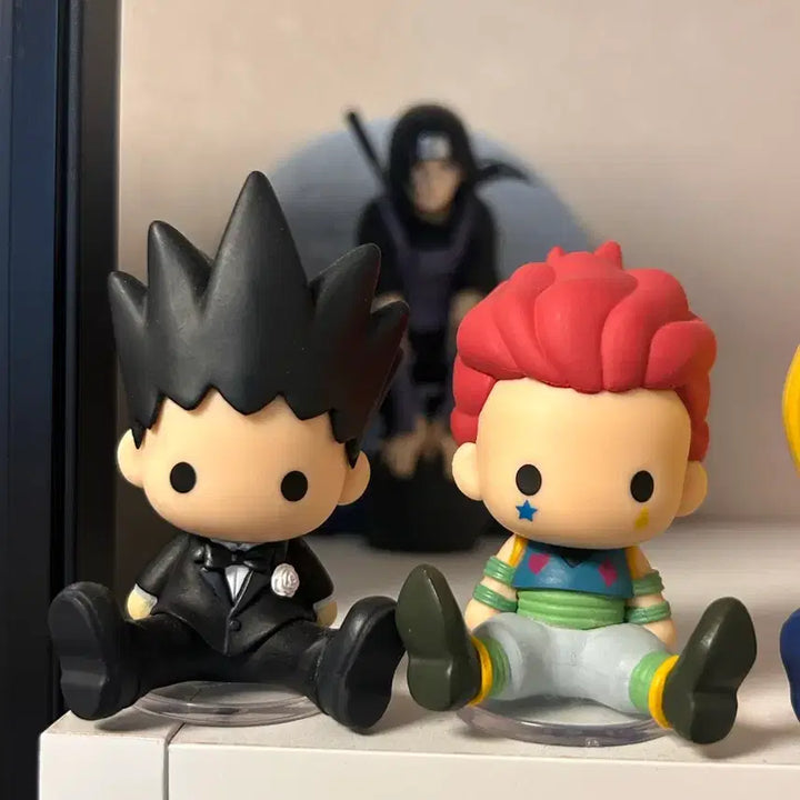 [BUNJANG] Hunter x Hunter Petal Dolls Bundle (Hisoka, Gon, Leorio) / 헌터헌터 페타돌 일괄 판매 (히소카, 곤, 레오리오)