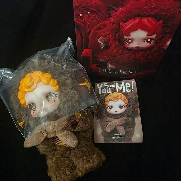 [BUNJANG] Skullpanda "Find Me!" Sneaky Chestnut Figure / 스컬판다 날 찾아봐! 교활한 밤톨 (스니키 체스트넛)