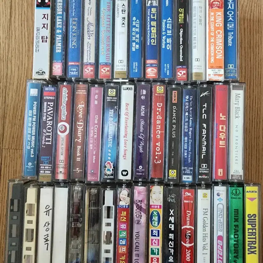 [BUNJANG] Cassette Tapes Bundle Set (43 pcs) / 카세트테이프 43개 일괄 판매