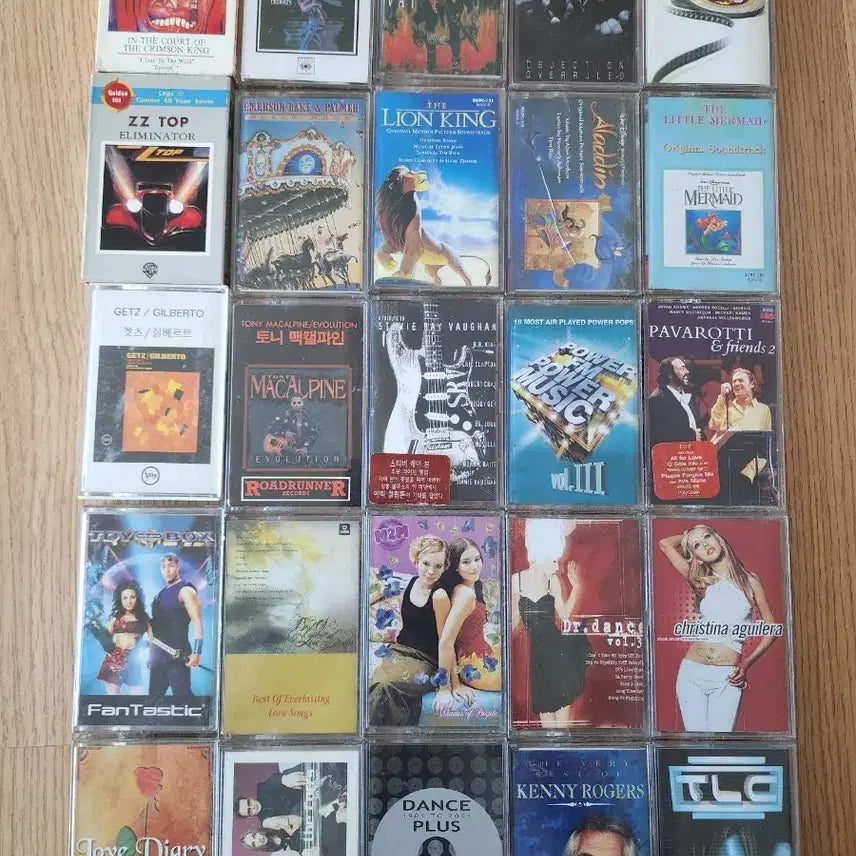 [BUNJANG] Cassette Tapes Bundle Set (43 pcs) / 카세트테이프 43개 일괄 판매