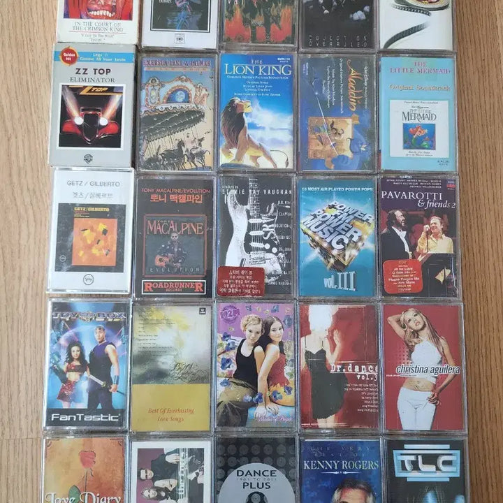 [BUNJANG] Cassette Tapes Bundle Set (43 pcs) / 카세트테이프 43개 일괄 판매