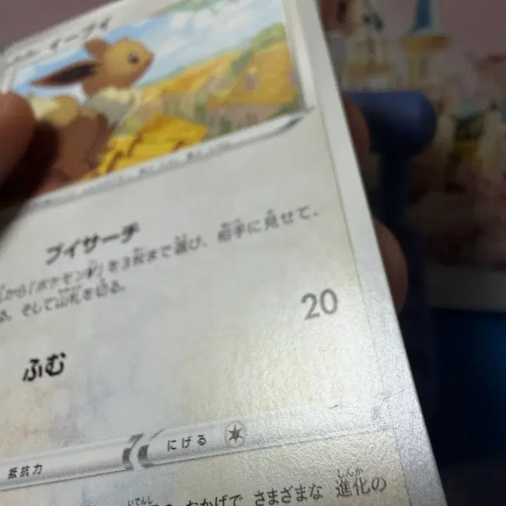 [BUNJANG] Pokemon Card Rayquaza Looking Eevee A-Grade / 일판 포켓몬카드 레쿠쟈 보는 이브이 A-급
