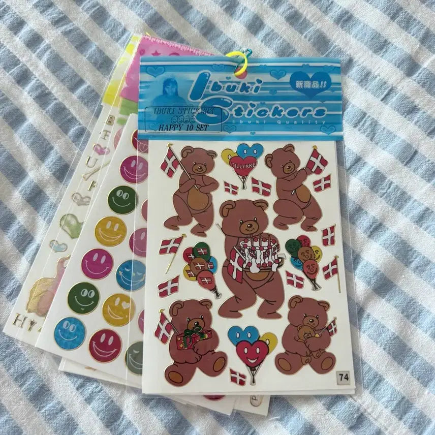 [BUNJANG] Ibuki 10 Types Sticker Set / 이부키 스티커 10종 세트판매 ibuki