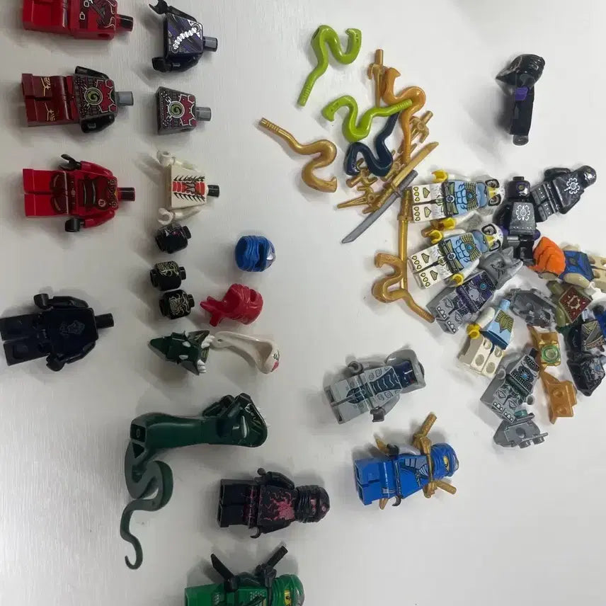 [BUNJANG] LEGO Ninjago &amp; Chima Minifigures Bundle / 레고 닌자고&amp;키마 미니피규어 +부품 일괄