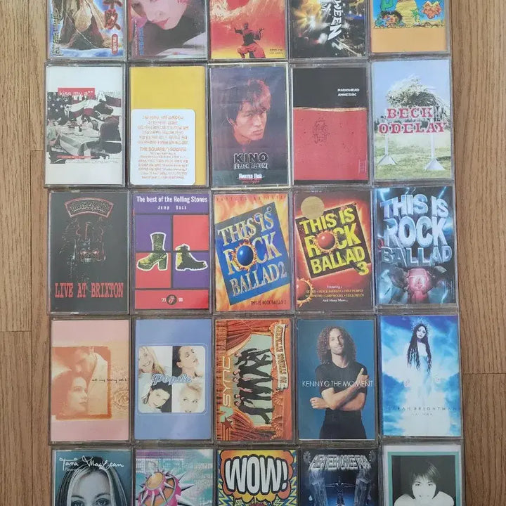 [BUNJANG] 43x Cassette Tapes Bundle Set / 카세트테이프 43개 일괄 판매
