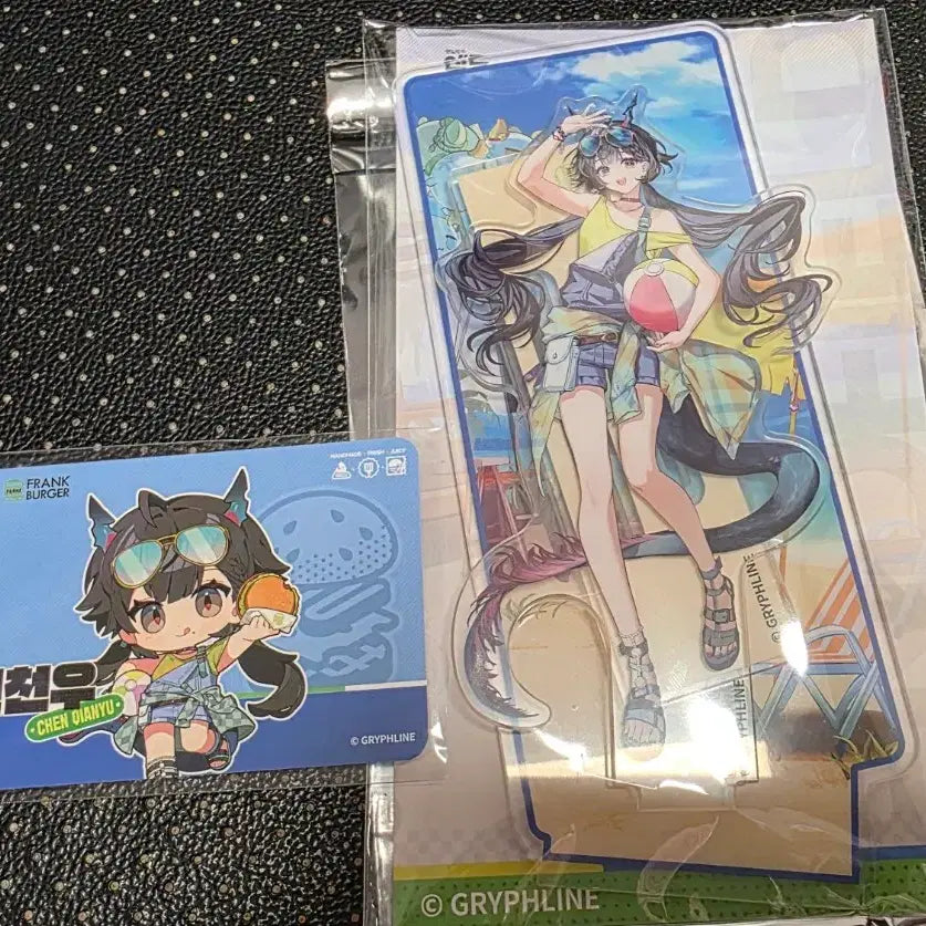 [BUNJANG] ENHYPEN Sunoo Lucky Draw Acrylic Stand + Photocard / 엔드필드 프랭크버거 진천우 아크릴스탠드+포카 판매