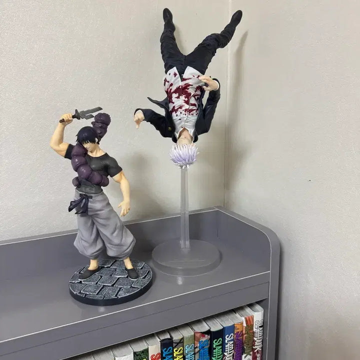 [BUNJANG] Jujutsu Kaisen Gojo Satoru &amp; Toji Fushiguro Acrylic Case Display Figures Bundle Set / 주술회전 피규어 일괄
