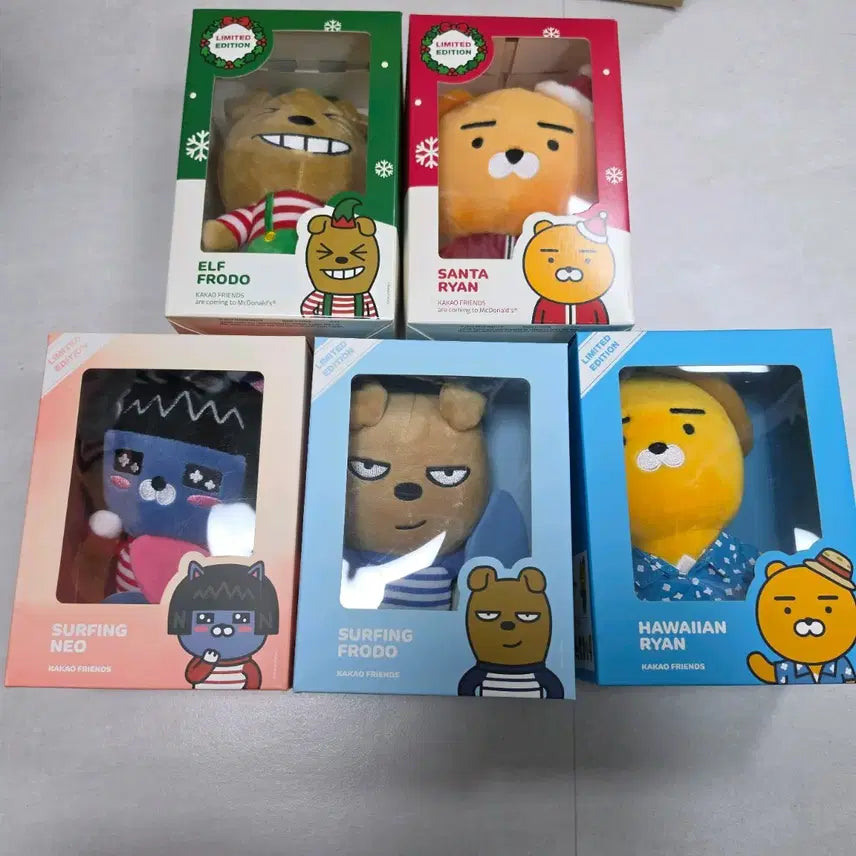 [BUNJANG] Kakao Friends Collaboration Dolls (McDonald&