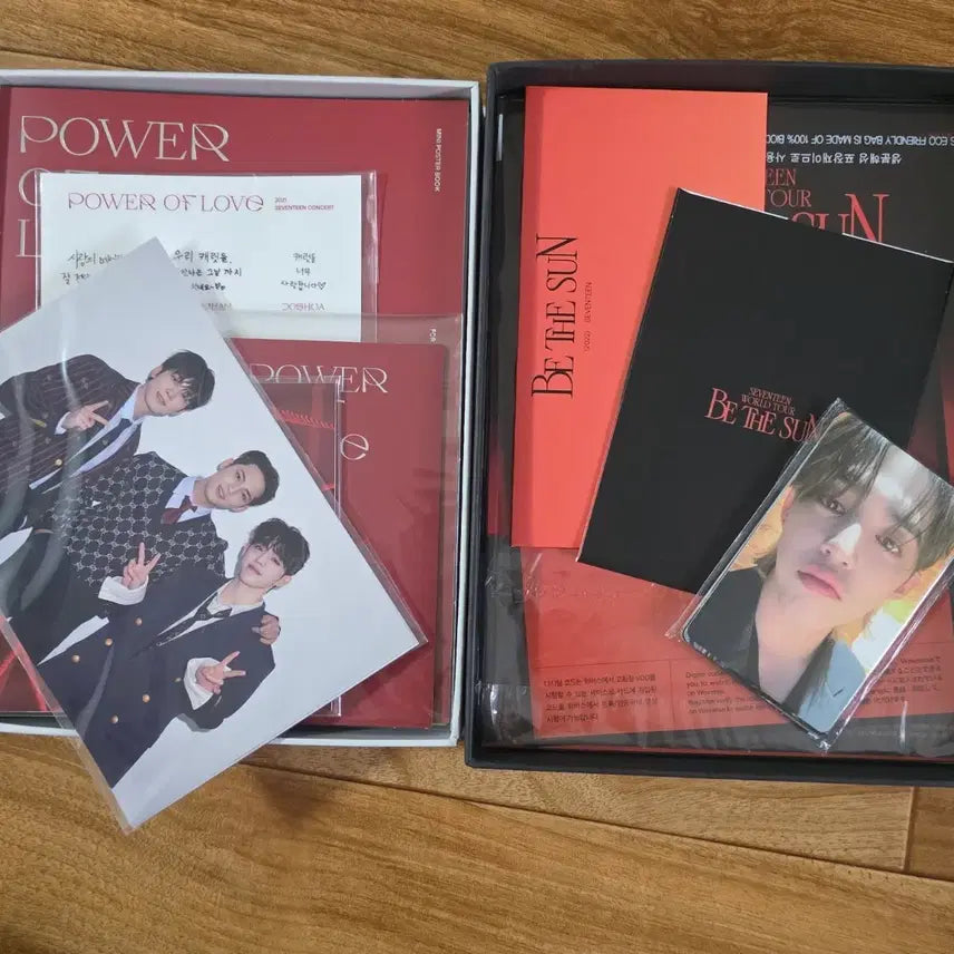 [BUNJANG] SEVENTEEN Power of Love &amp; Be The Sun Digital Code (DVD) Bundle Set / 세븐틴 파워오브럽&amp;비더썬 디지털코드(디비디) 양도