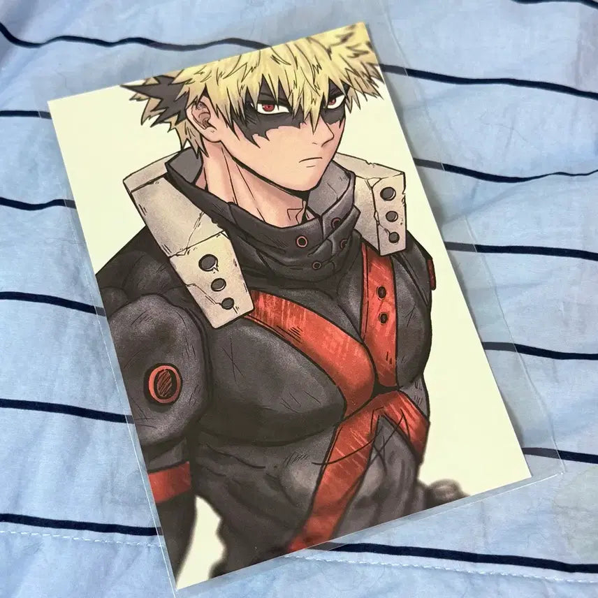 [BUNJANG] My Hero Academia Katsuki Bakugo Jikkou Acrylic Keyring / 나히아 히로아카 바쿠고 아크릴 스탠드 십걸 키링 코롯토 일러스트