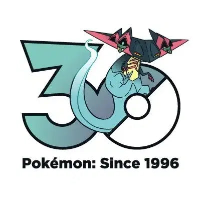 [BUNJANG] Pokemon 30th Anniversary Logo Sticker Bundle Set / (교환/판매) 포켓몬 30주년 로고 스티커 (일괄)