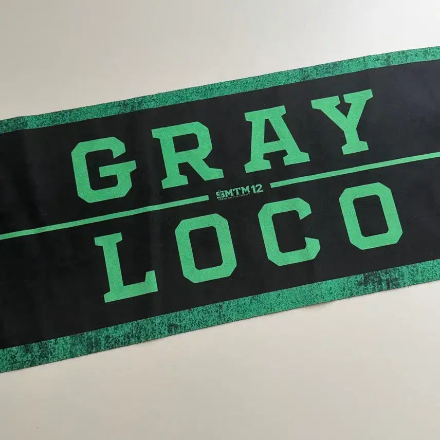 [BUNJANG] Loco &amp; Gray Signed Slogan Show Me The Money / 로꼬 그레이 싸인 슬로건 쇼미더머니