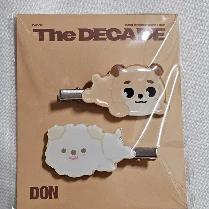 [BUNJANG] DAY6 Denimals Hair Clip Don Dowoon / 데이식스 데니멀즈 헤어클립 돈 도운