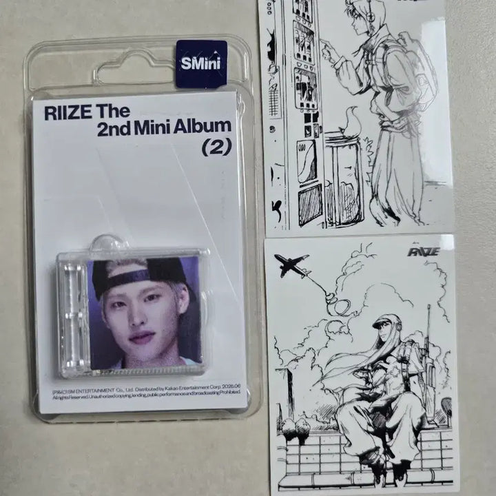 [BUNJANG] RIIZE Sohee Mini 2 Album (No Photocard) + Special Version Sticker Bundle Set / 라이즈 소희 스미니(포카X)+스페셜ver.스티커 일괄 양도