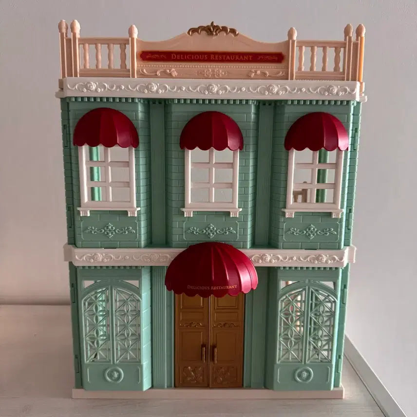 [BUNJANG] Sylvanian Families Delicious Restaurant - Discontinued Old Town Series / 6018)단종)올드)실바니안 타운시리즈 딜리셔스 레스토랑