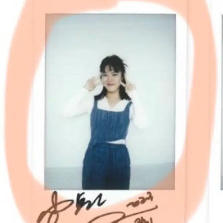 [BUNJANG] Kim Hyang-gi Signed Polaroid Photocard / 배우 김향기 친필 싸인 폴라로이드 사인 폴라 싸폴 포토카드