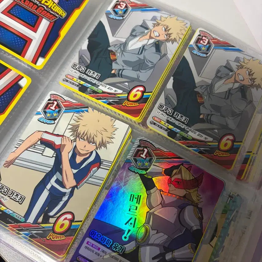 [BUNJANG] My Hero Academia TCG Card Bundle / 나히아 tcg 카드 일괄 나의 히어로 아카데미아 카드