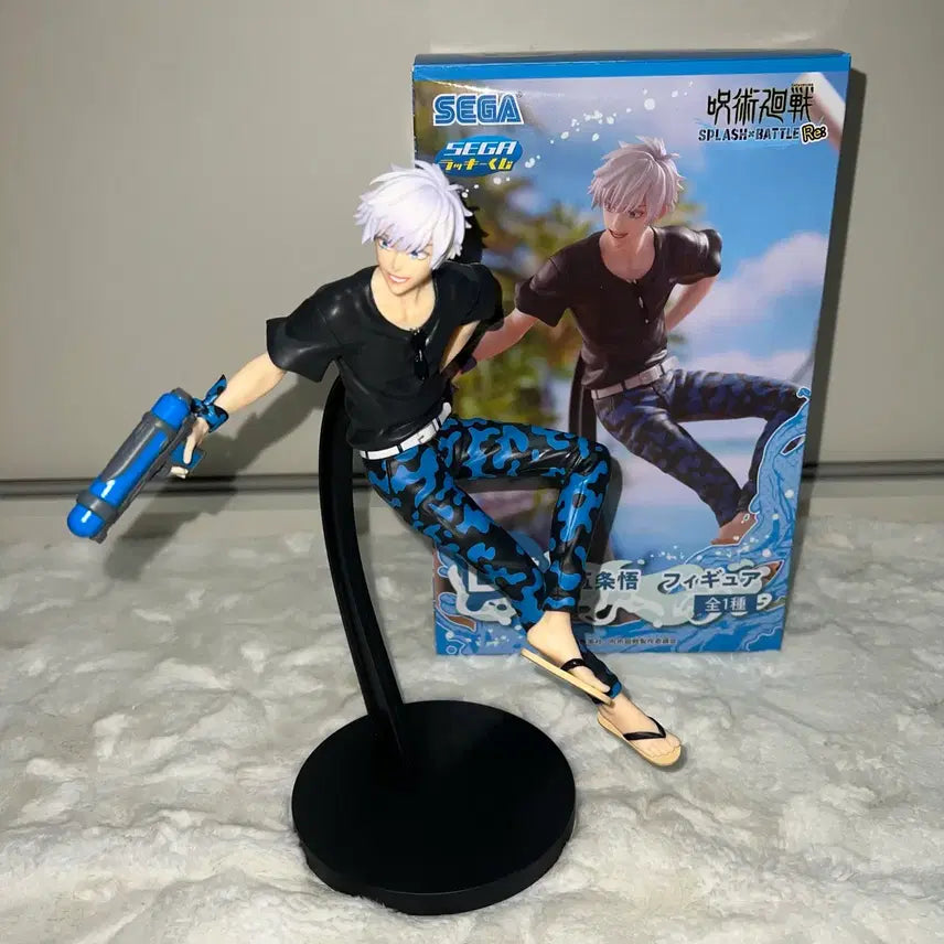 [BUNJANG] Jujutsu Kaisen Satoru Gojo Splash Water Gun Figure / 주술회전 고죠 사토루 스플래쉬 물총 피규어