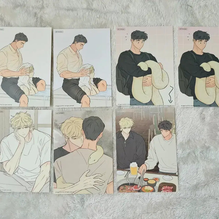 [BUNJANG] How to Embrace a God Mercury POB Postcard Bundle Set / 신을 품는 방법 머큐리 특전 엽서 일괄