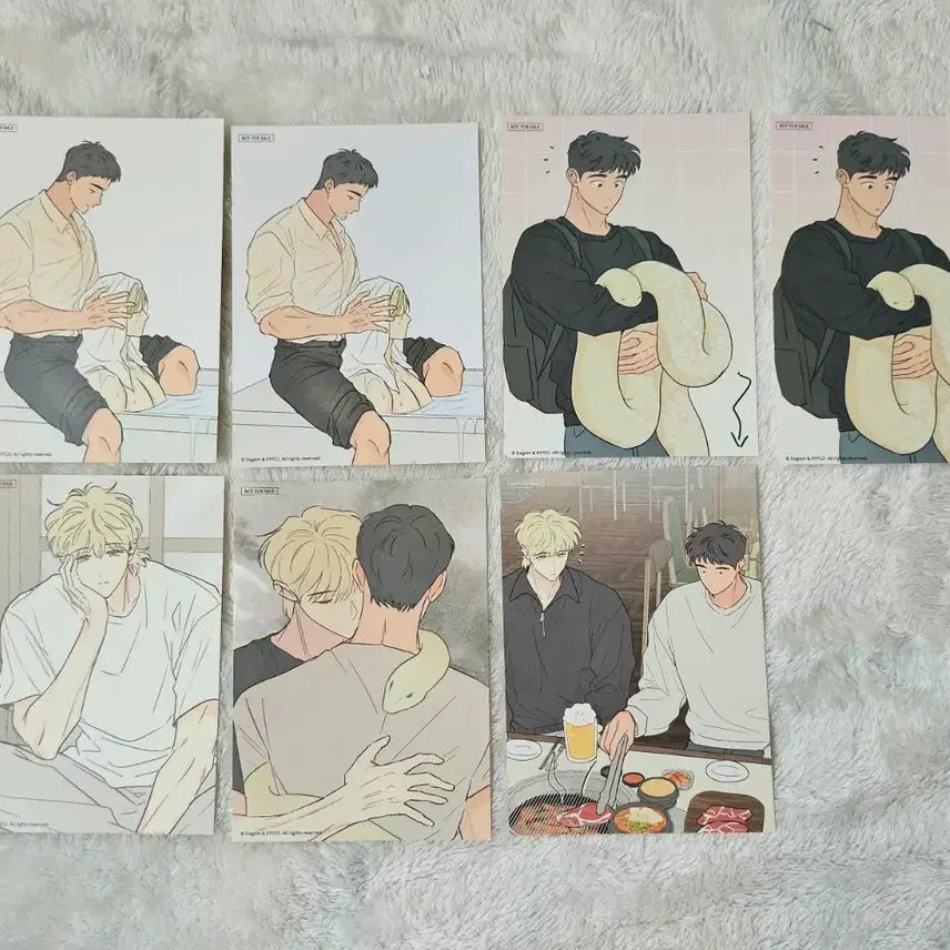 [BUNJANG] How to Embrace a God Mercury POB Postcard Bundle Set / 신을 품는 방법 머큐리 특전 엽서 일괄