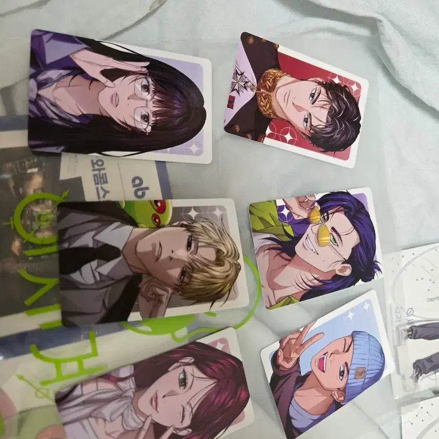 [BUNJANG] Isekai Misunderstanding Hunter Acrylic Stand, Photocard, Sticker Set / 이세계 착각 헌터 아크릴 스탠드, 포토카드, 스티커 세트