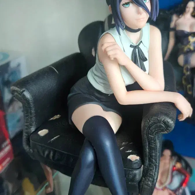 [BUNJANG] Chainsaw Man - Axe Studio - The Quiz - Resin Statue / (개봉품) 체인소맨 AX studio 레제 레진