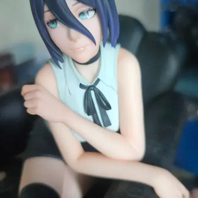 [BUNJANG] Chainsaw Man - Axe Studio - The Quiz - Resin Statue / (개봉품) 체인소맨 AX studio 레제 레진