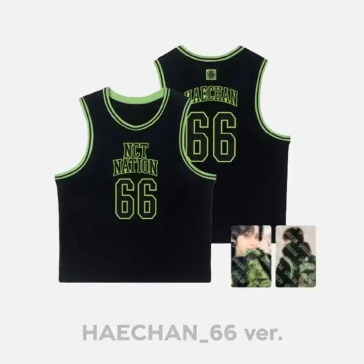 [BUNJANG] NCT Nation Haechan 66 Basketball Jersey (Photocard Included) - Sealed / NCT 네이션 해찬 66 농구복 미개봉 원가이하양도