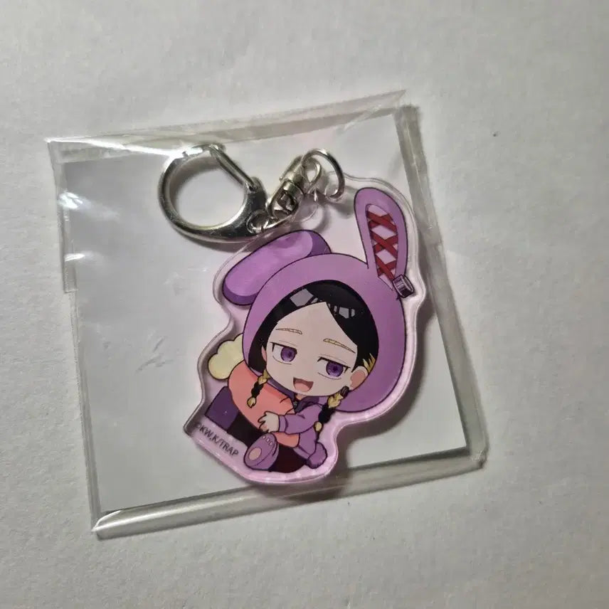 [BUNJANG] Tokyo Revengers Haitani Ran Rabbit Acrylic Keyring (Unsealed) / 도쿄 리벤저스 도리벤 하이타니 란 아크릴 키링 토끼 미개봉 원가이하 피규어누이인형