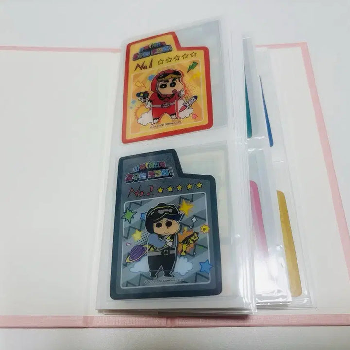 [BUNJANG] Crayon Shin-chan Choco Snack Card Set (50 Types) Sealed with Album / 짱구 초코냠냠 카드 50종 전종 미개봉 (보관용앨범포함)