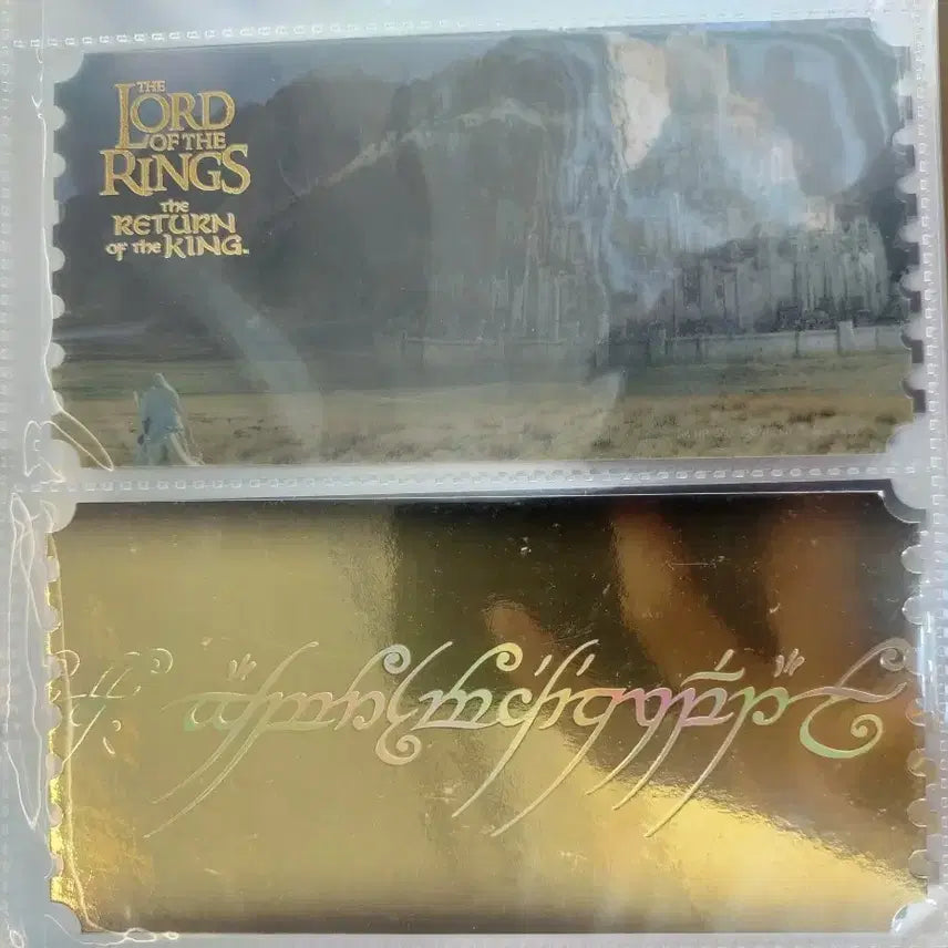 [BUNJANG] Lord of the Rings Original Ticket Set (Fellowship of the Ring has damage) / (급처) 반지의 제왕 오리지널 티켓 (반지 원정대에 하자있음)