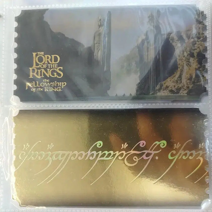 [BUNJANG] Lord of the Rings Original Ticket Set (Fellowship of the Ring has damage) / (급처) 반지의 제왕 오리지널 티켓 (반지 원정대에 하자있음)
