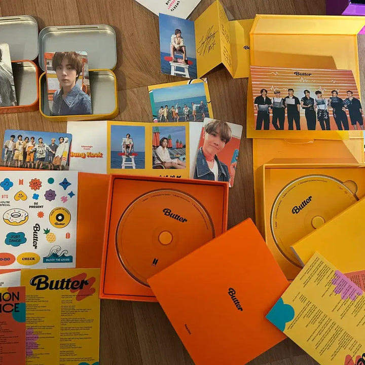 [BUNJANG] BTS Butter (Peaches &amp; Cream Set) Album / 2021 방탄소년단 앨범 - Butter (Peaches &amp; Cream 세트)