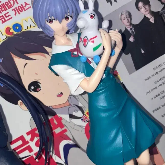 [BUNJANG] Evangelion Ayinami Rei Eva x Rody Premium Figure / 에반게리온 아야나미 레이 에바X로디 프리미엄 피규어