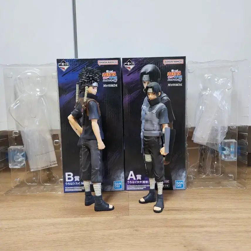 [BUNJANG] Naruto Ichiban Kuji Anbu Itachi A Prize &amp; Shisui B Prize Figure (Unsealed) / 개봉양품) 나루토 제일복권 이치방쿠지 암부 이타치A상 시스이B상