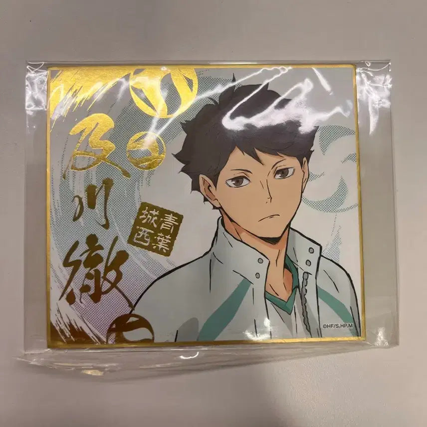 [BUNJANG] Haikyuu!! Oikawa Tōru Shikishi Board / 하이큐 오이카와 색지