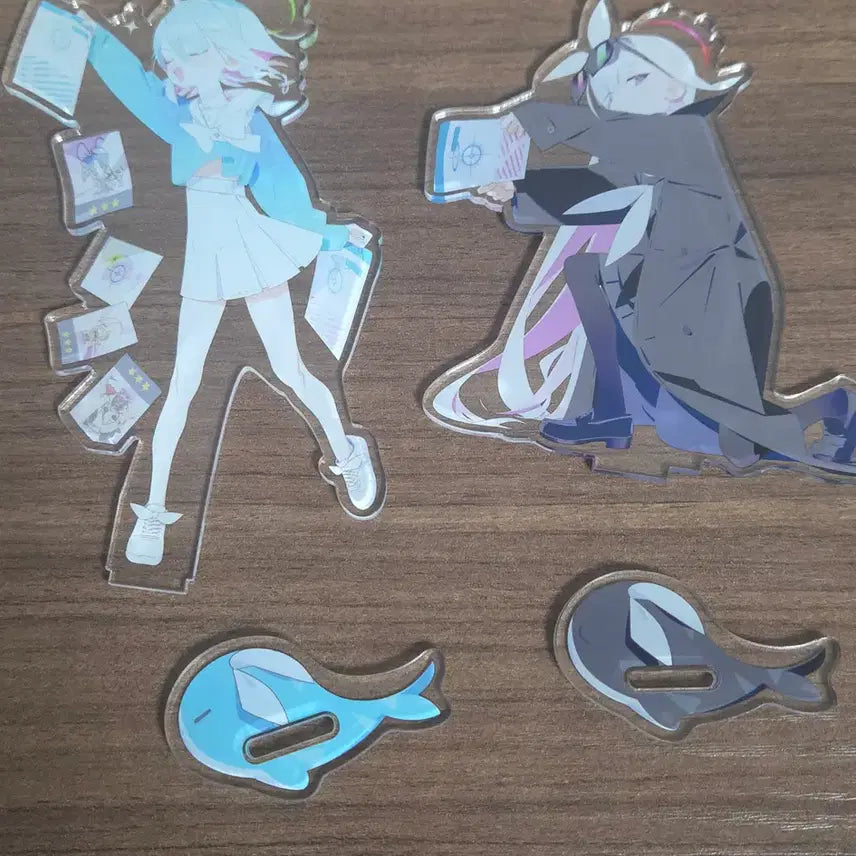 [BUNJANG] Bamtoll Artist A-ronha &amp; Prana Acrylic Stand Set / 밤톨 작가님 아로나, 프라나 아크릴 스탠드 판매합니다.