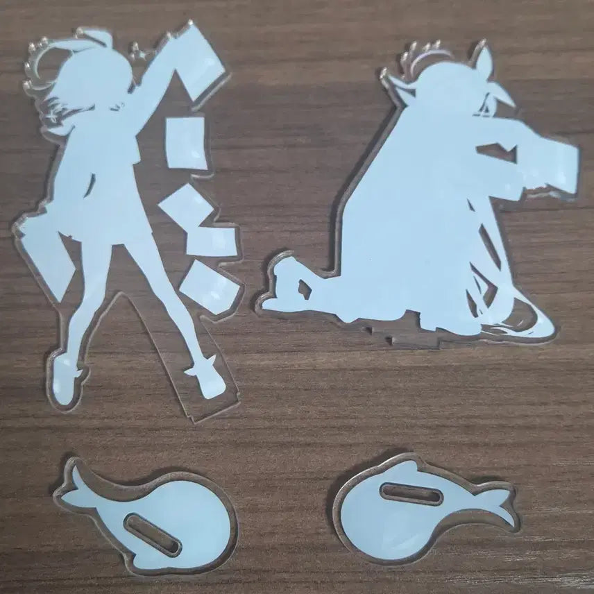[BUNJANG] Bamtoll Artist A-ronha &amp; Prana Acrylic Stand Set / 밤톨 작가님 아로나, 프라나 아크릴 스탠드 판매합니다.
