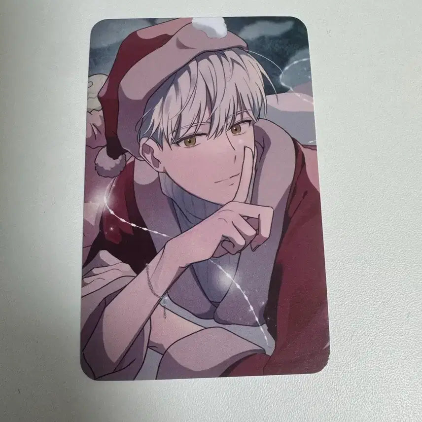 [BUNJANG] Demuth Park Moon Dae Santa Photocard / 데못죽 박문대 문대 산타 포카 포토카드