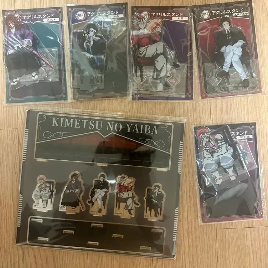 [BUNJANG] Demon Slayer Upper Rank Acrylic Stand Set / 귀멸의 칼날 아크릴 스탠드 판매(상현)