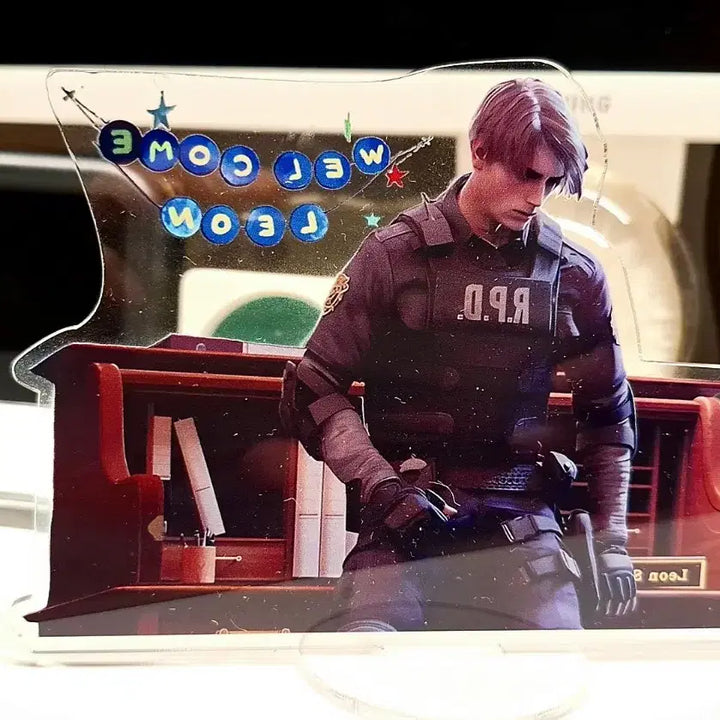 [BUNJANG] Resident Evil Leon Acrylic Standee / 레지던트이블 레온 아크릴스탠드.바이오하자드