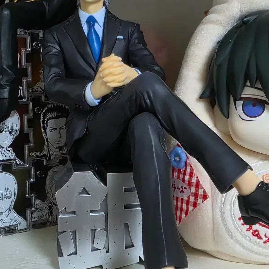[BUNJANG] Gintama Gintoki Formal Suit Ver. Megahouse Figure / 은혼 긴토키 정장 gem 메가하우스 피규어