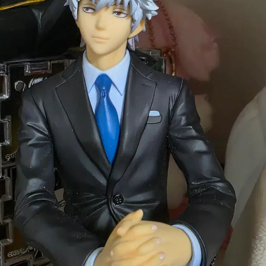 [BUNJANG] Gintama Gintoki Formal Suit Ver. Megahouse Figure / 은혼 긴토키 정장 gem 메가하우스 피규어