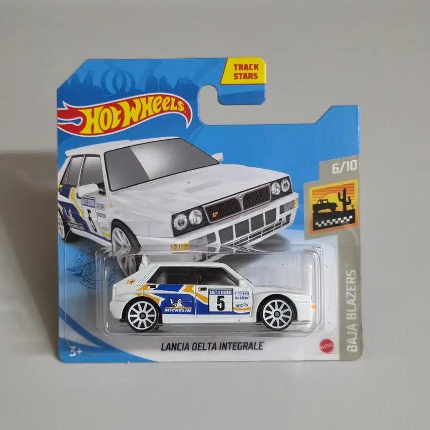 [BUNJANG] Hot Wheels Lancia Delta Integrale White Rally Car (Sealed) / 핫휠 란치아 델타 인테그랄레 화이트 / 랠리카 (미개봉)