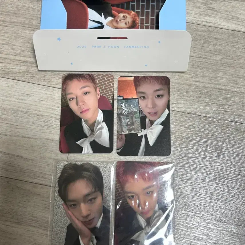 [BUNJANG] Park Ji Hoon Same Seat Fancon + Reflect Fancon Photocard Set Bundle / 박지훈 같은자리 팬콘+리플렉트 팬콘서트 포카세트 일괄판매
