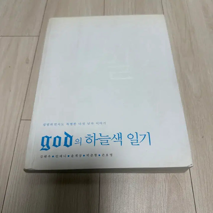 [BUNJANG] g.o.d Sky Blue Diary Standee / 지오디 하늘색 일기 양도