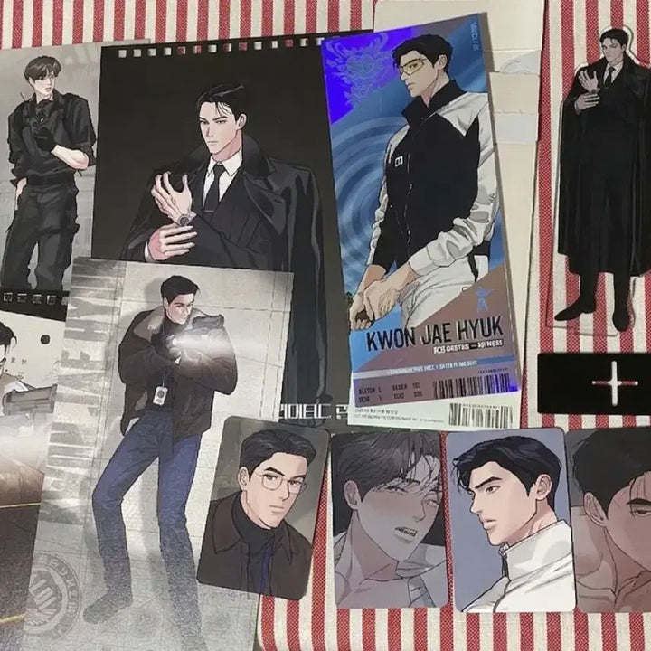 [BUNJANG] Limited Run Kwon Jaehyuk Seo Yeonoh Black Tiger Power Acrylic Goods Bundle Set / 리미티드런 권재혁 서연오 흑호력 아크릴 아밝 굿즈일괄