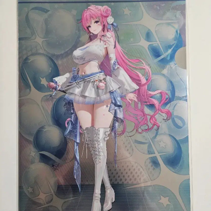 [BUNJANG] Goddess of Victory: Nikke 3.5th Anniversary Next Stage Fair Dorothy Metallic Clear File / 새상품) 니케 3.5주년 기념 넥스트 스테이지 페어 클리어파일 도로시
