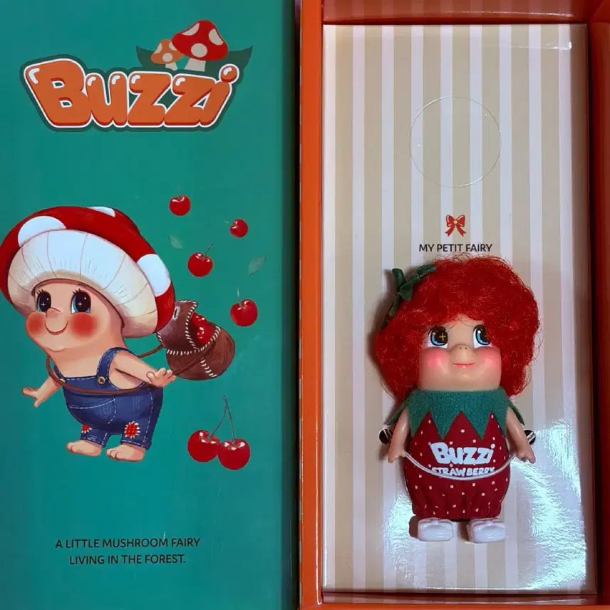[BUNJANG] Strawberry Cherry Domestic Artist Doll / 딸기 버찌 국내 작가님 인형